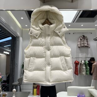 秋冬季羽绒马甲女短款韩版新款宽松马夹女外穿加厚背心坎肩外套