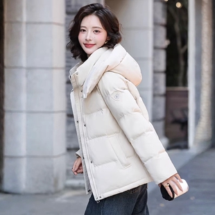 棉服女短款新款冬季韩版宽松加厚保暖面包服学生港风棉袄ins外套