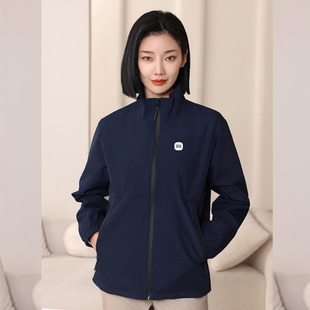 小米工作服外套长袖 汽车销售授权售后服务维修工衣夹克冲锋衣印字