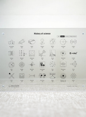 原创水晶学家history桌面摆件