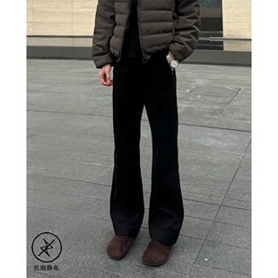 春夏直筒微喇休闲西裤 型 改良2021m版
