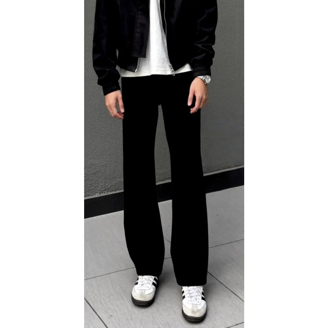 早春新款【合体版】6.0直筒弯刀休闲卫裤百搭大码男子西裤