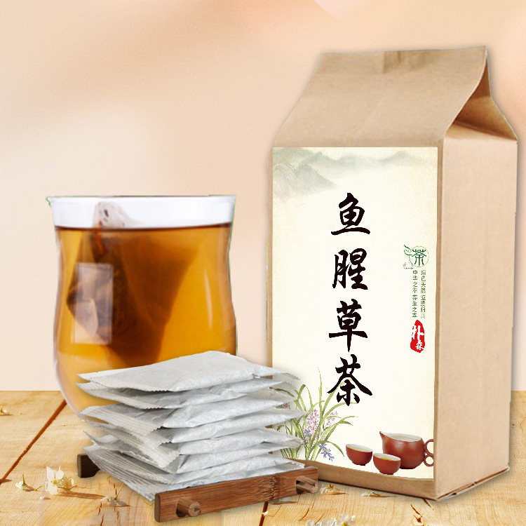 【买2送1】鱼腥草茶 鱼腥草袋泡茶30包 新鲜鱼腥草折耳根鱼腥草根