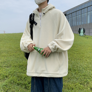 2025秋季新款港风摇粒绒连帽加绒冲锋衣外套 W2212-P58-控78图片