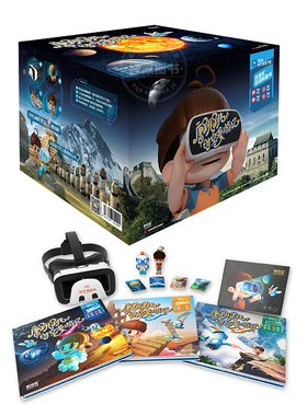 唐跳跳时空漫游记 专为4-12岁儿童打好厉时三年47个互动科学场景300多知识点209mins语音讲解小小科学家养成计划孩子的科普博物馆