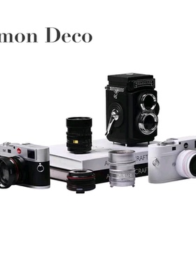 仿真复古莱卡照相机模型摆件售楼处样板间儿童房软装创意摄影道具