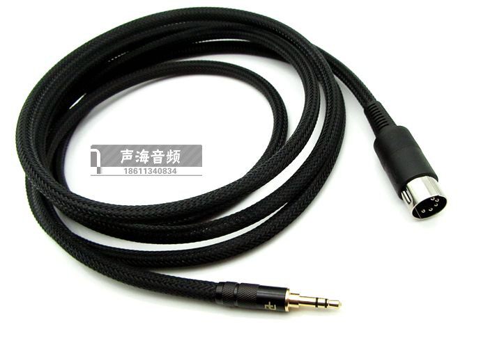 3.5音频插头转MIDI 5芯 转接线3.5公 电脑音频输出MIDI5芯DIN5P