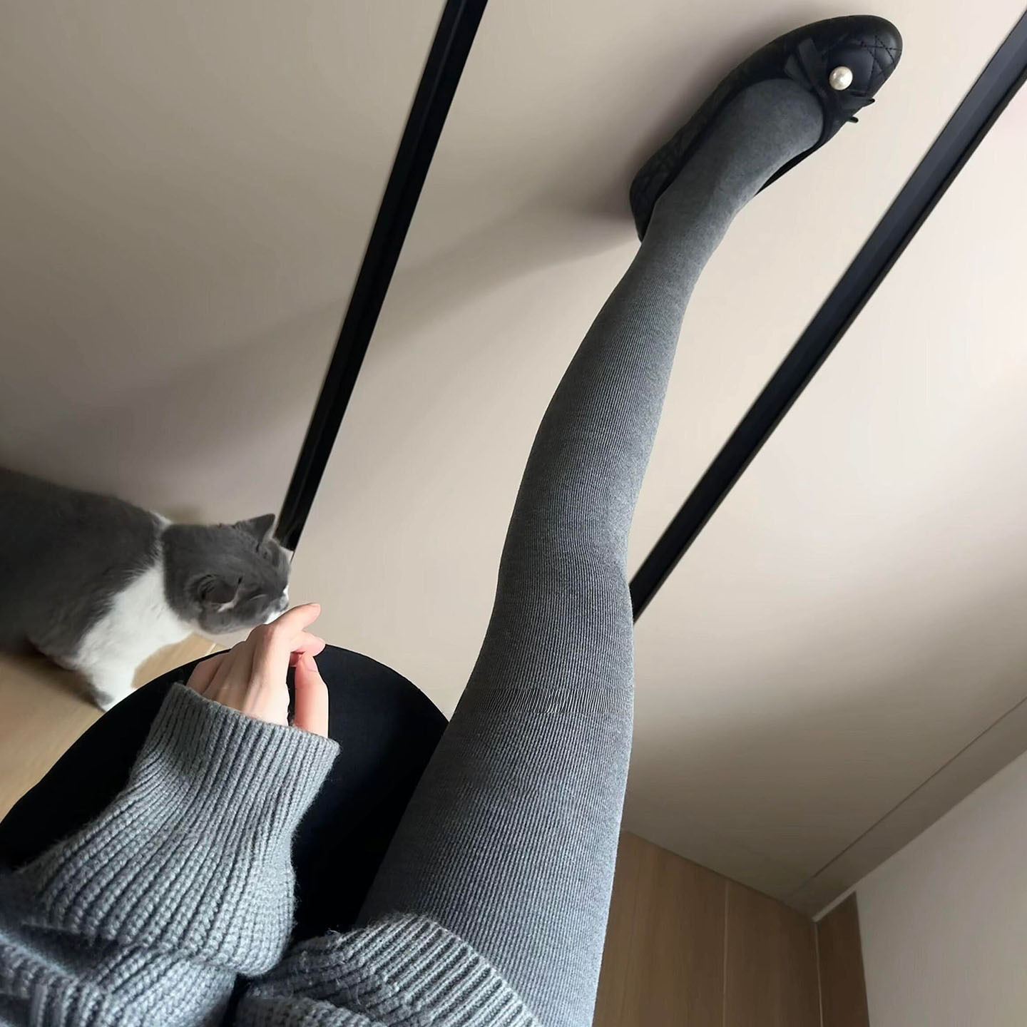 「Miu系女孩必入」微压显瘦神裤