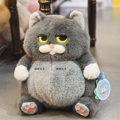 趴趴猫仿真猫掌中宝毛绒玩具