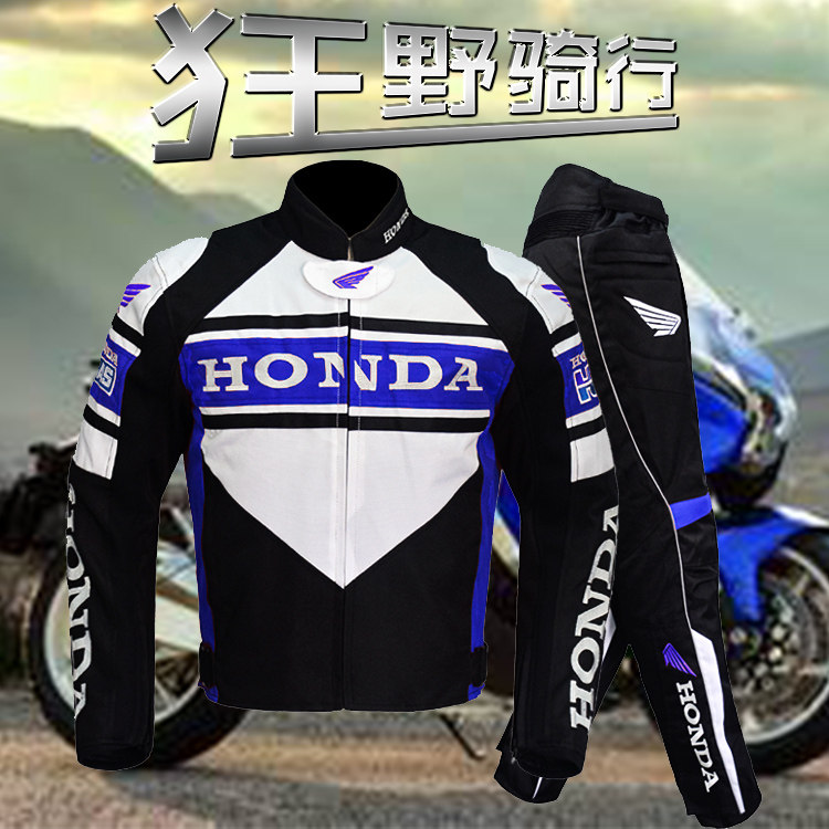 热卖本田摩托车骑行服套装男 赛车机车服四季越野骑行服防摔夹克|msdalam kategori motosikal/Equipment/Fitting, peralatan penunggang motosikal, Racing Suit - dari Buy2taobao.com untuk memberikan perkhidmatan ejen Taobao profesional membeli
