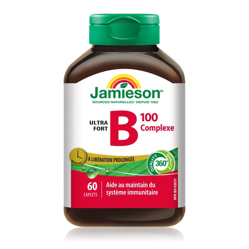 Jamieson健美生维生素b复合超强b100b族维生素