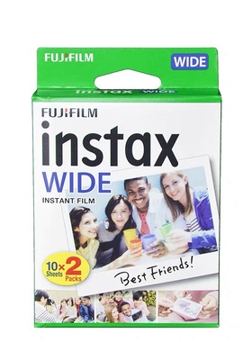 拍立得5寸宽幅白边相纸wide300instax210/WIDE400胶片WIDEEVO相机