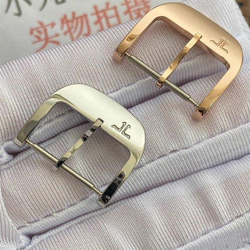 代用积家针扣超薄月相地理大师小丑表扣皮带表带扣子16mm18mm针扣
