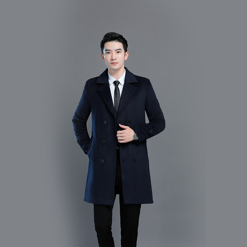 毛呢长款职场正装酒店前台工作服礼仪职业装图片