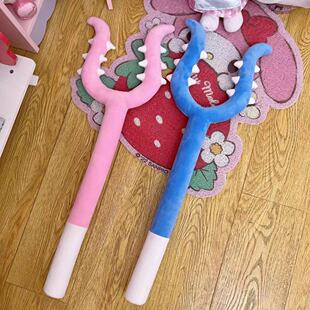 毛绒讨伐棒chiikawa小八吉伊乌萨奇成人款抓猫叉子玩具70cm长