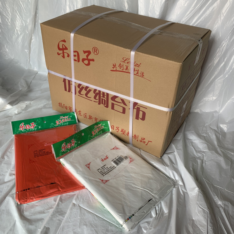 饭店酒席婚庆仿丝防水一次性桌布