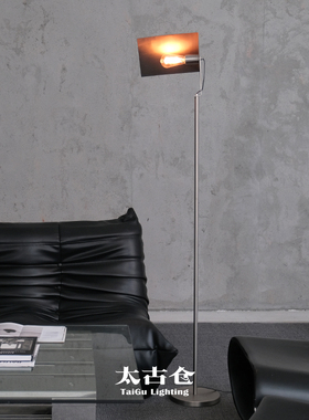 太古仓/复古工业风设计师款复古客厅床头卧室侘寂氛围极简落地灯
