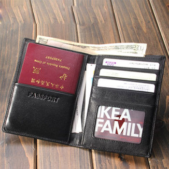 Leather Passport  Wallet头层牛皮护照包男商务旅行多功能护照夹在类目 箱包皮具/热销女包/男包, 证件包中 - 来自Buy2taobao.com提供专业的淘宝代购服务