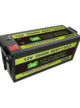 Customd 12V 24V LiFepo4 lithium battery 100Ah 200AH battery