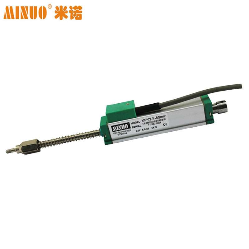KPY2-F-75mm挠度计位移传感器电位计弹簧自复PY传感器电阻尺