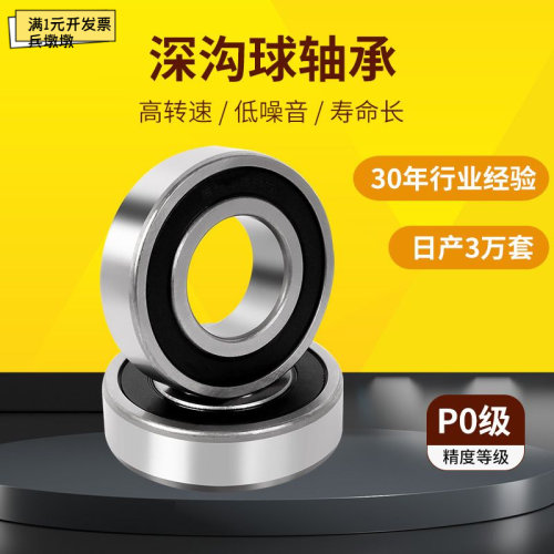 健身器材托辊深沟球轴承