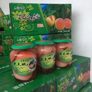 黑沟毛桃罐头6灌装糖水黄桃水果新鲜脆甜桃子软桃东北土特产包邮