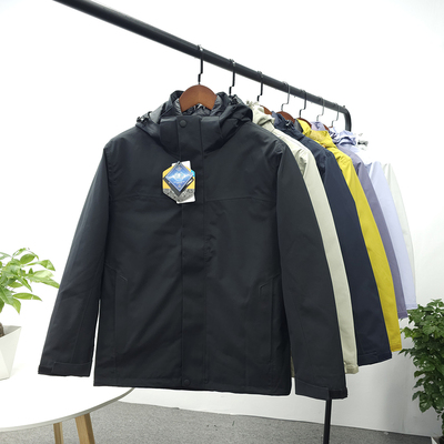 冬季户外三合一冲锋衣夹克羽绒服
