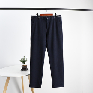 微弹抗皱纯色百搭小直筒商务休闲裤 秋冬男士 高品超值 线下358