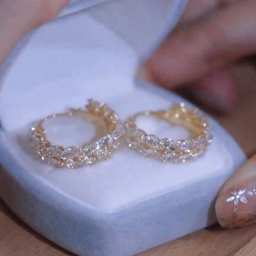 抗过敏中国风麦穗耳环耳饰