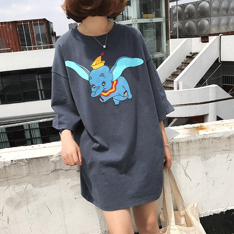 孕婦夏裝上衣長袖T恤韓版時尚中長款純棉打底衫孕婦短袖連衣裙在類目 孕婦裝/孕產婦用品/營養, 孕婦裝, T恤中 - 來自Buy2taobao.com提供專業的淘寶代購服務