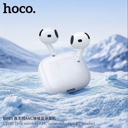 HOCO浩酷 EW85真无线半入耳式ANC降噪超长续航低延迟舒适蓝牙耳机