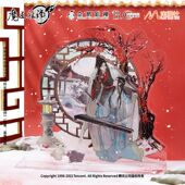 正版 魔道祖师动画周边魏无羡蓝忘机琴瑟和韵小寒二次元 立牌摆件