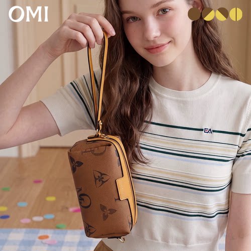 OMI复古老花小方包mini斜挎包潮