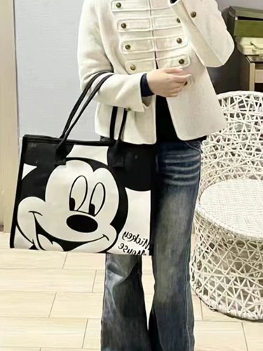 Летний шоппер, вместительная и большая сумка на одно плечо, льняная сумка для матери и ребенка