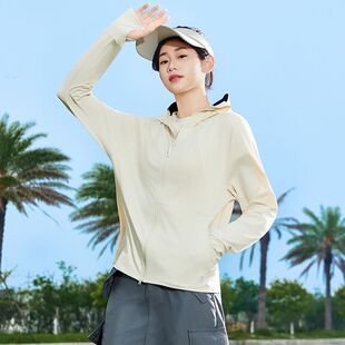 【新气泡3.0】misswiss原纱轻户外防晒衣女透气连帽防紫外线外套