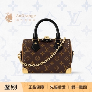 路易威登LV女包Speedy Trunk 20枕头包老花手提手提斜挎包M13146