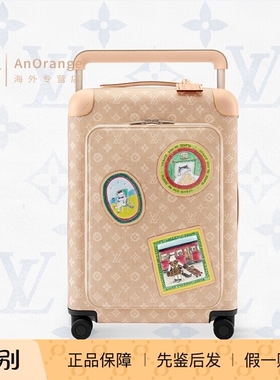 路易威登LV男女包Grace联名猫咪行李箱55帆布四轮拉杠箱M15167