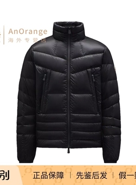 Moncler蒙口男装Canmore短款羽绒服双层尼龙立领拉链夹克2024新款