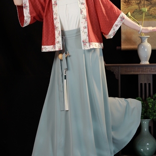 汉服百搭款 日常夏季 短衫 宋制妆花貉袖