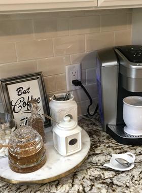 轻奢镀金花瓶器底座艺术家居客厅蛋糕餐桌厅中央摆件装饰品工艺品