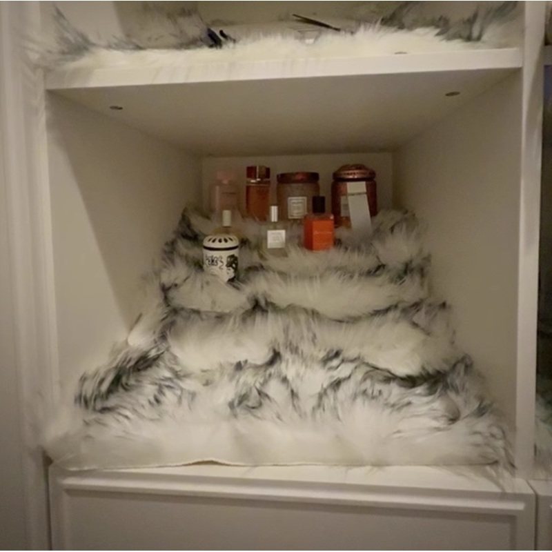 百搭毛垫轻奢品店铺展示垫子增加高级感日式垫定制秋冬款子垫防滑,居家布艺,地毯,淘宝优惠券,粉丝福利购,淘宝优惠卷