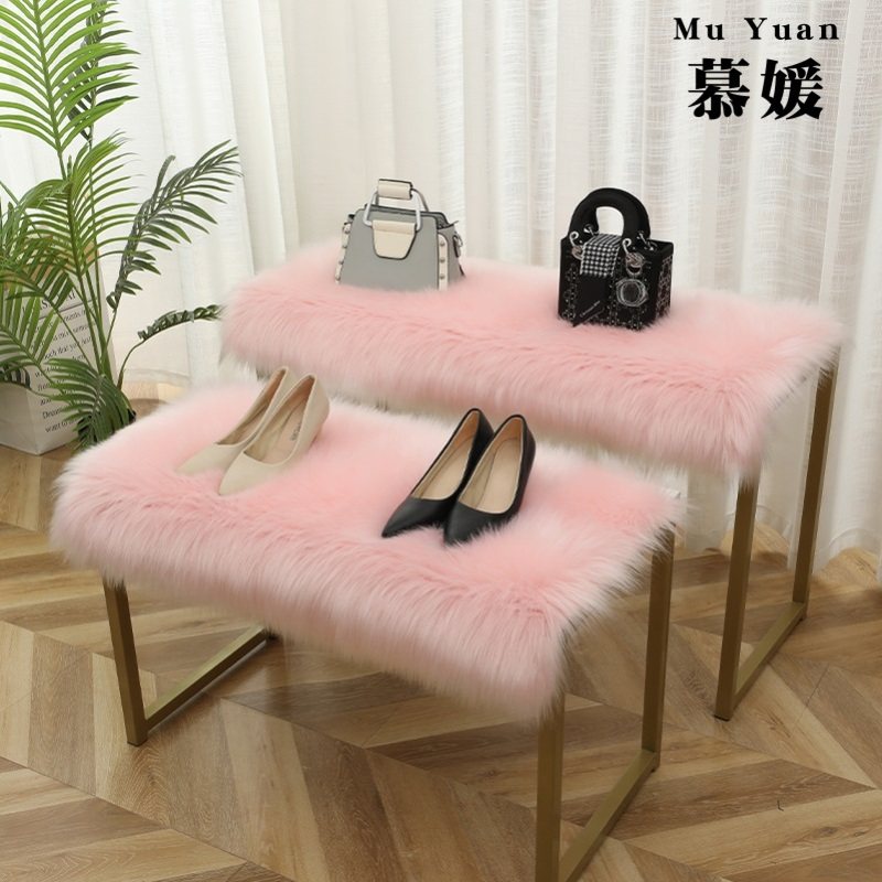 仿兔毛商用展柜毛垫书柜毛垫免洗绒坐垫铺炕泡泡绒纯色支持定制,居家布艺,地毯,淘宝优惠券,粉丝福利购,淘宝优惠卷