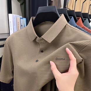 广州十三行沙河高端男装短袖t恤新款polo衫杭州四季青品牌华南仓