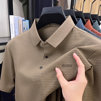 广州十三行沙河高端男装短袖t恤新款polo衫杭州四季青品牌华南仓