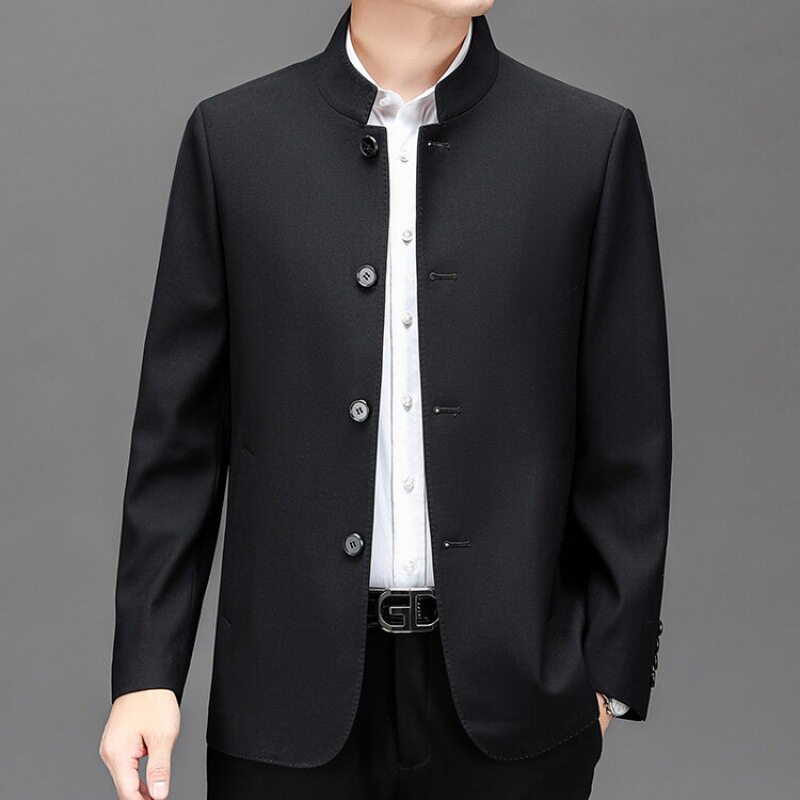 华南仓高档孙中装西装男款高级感西服外套秋冬正品牌专柜深圳南油