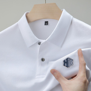 广州十三行高端轻奢侈男装短袖t恤polo华南专柜正品牌杭州四季青