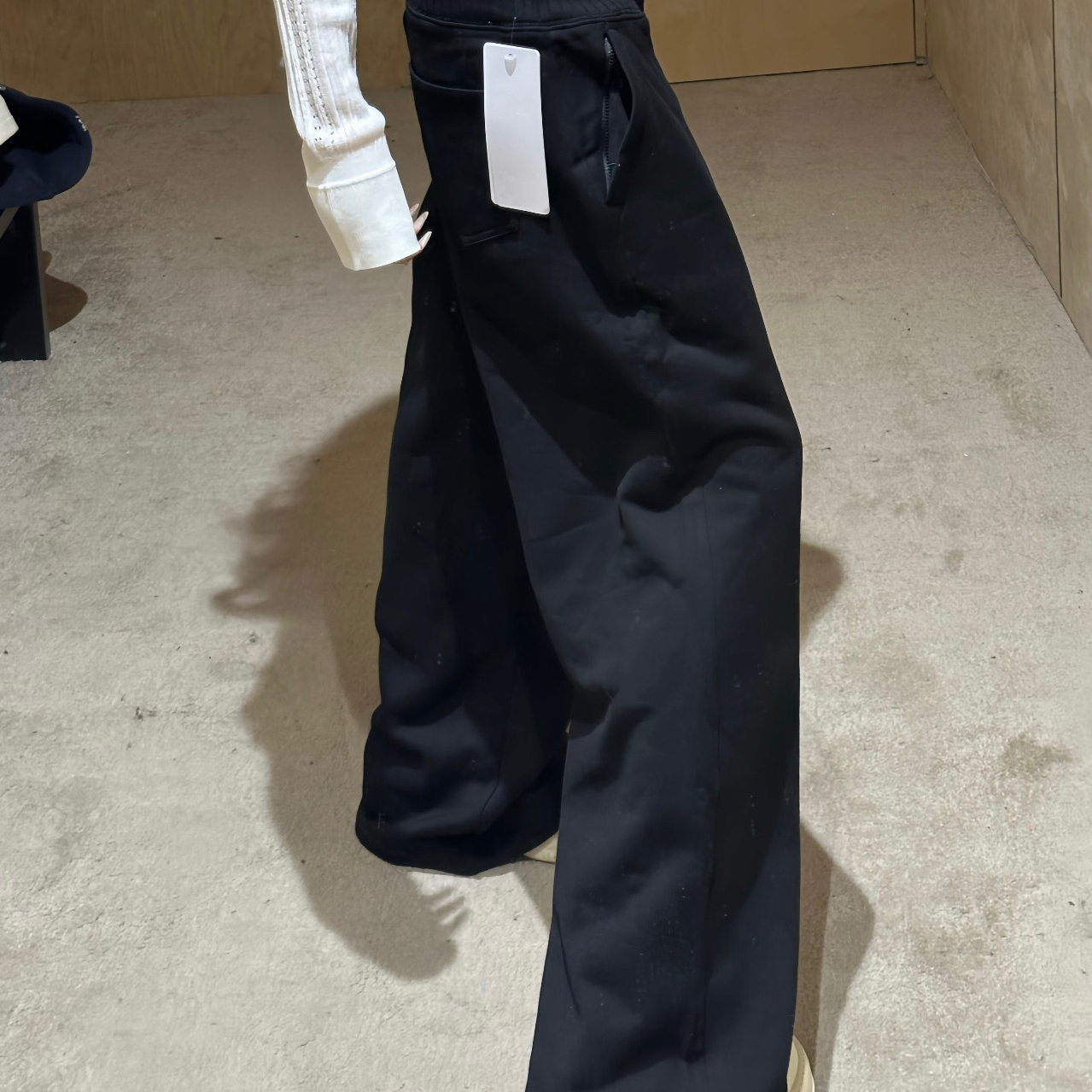 美式高街慵懒风休闲裤女宽松百搭松弛感直筒阔腿运动卫裤秋冬新款