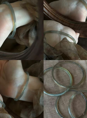 山沐手作「青烟雨雾」新中式复古玛瑙手镯女国风小众镯子手环首饰