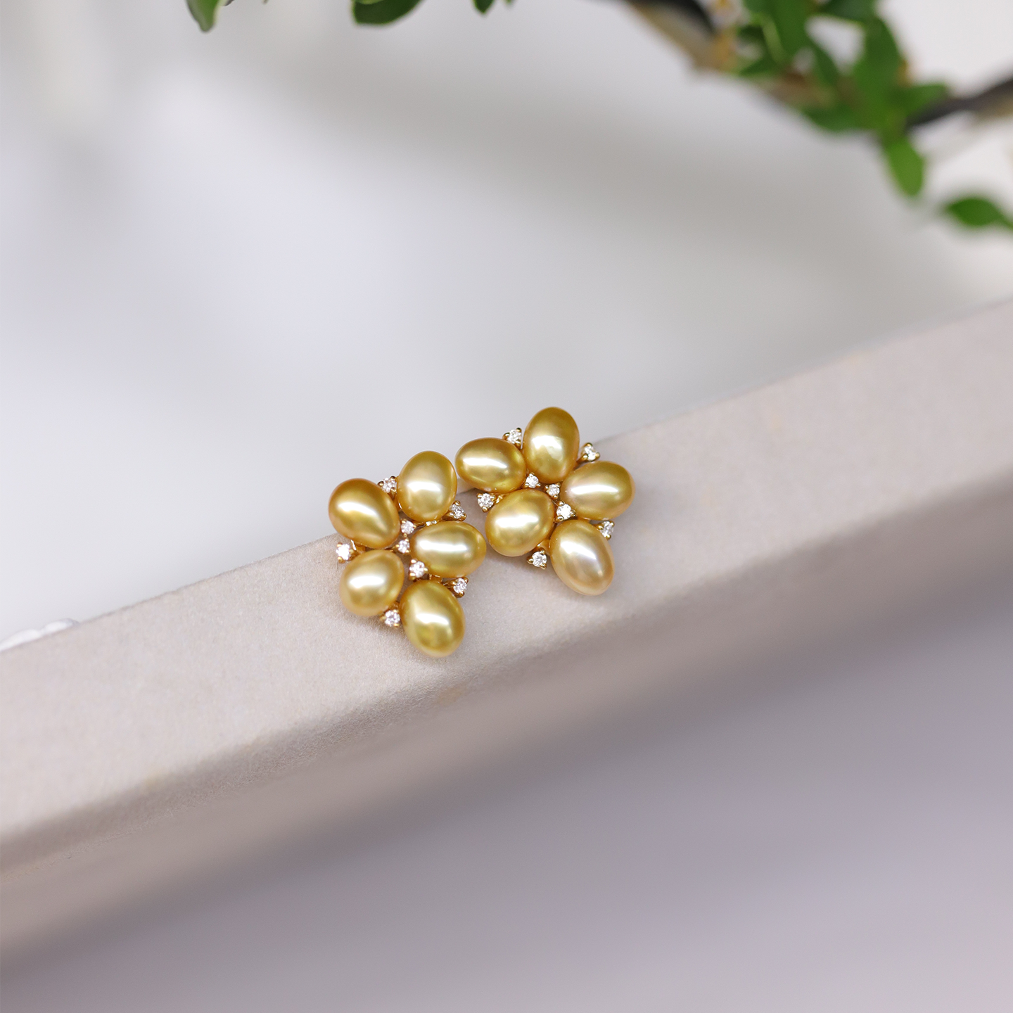 繁花金keshi气质款耳钉