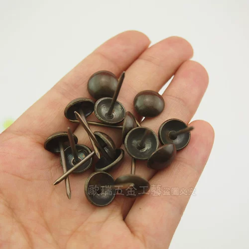 Антикварные пузырьковые ногтевые бронзовые бронзовые ногтя декоративные дверь ногтя